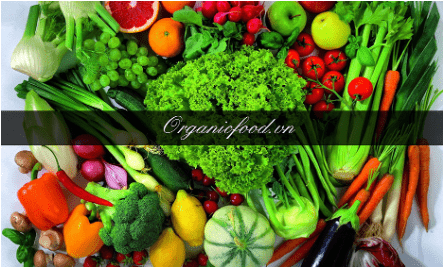 Những loại rau củ quả tươi tại Organicfood